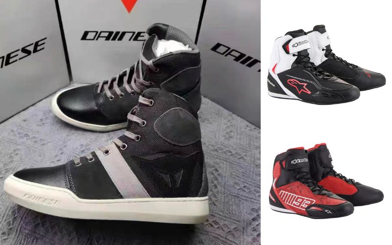 حذاء دراجة نارية مقلد