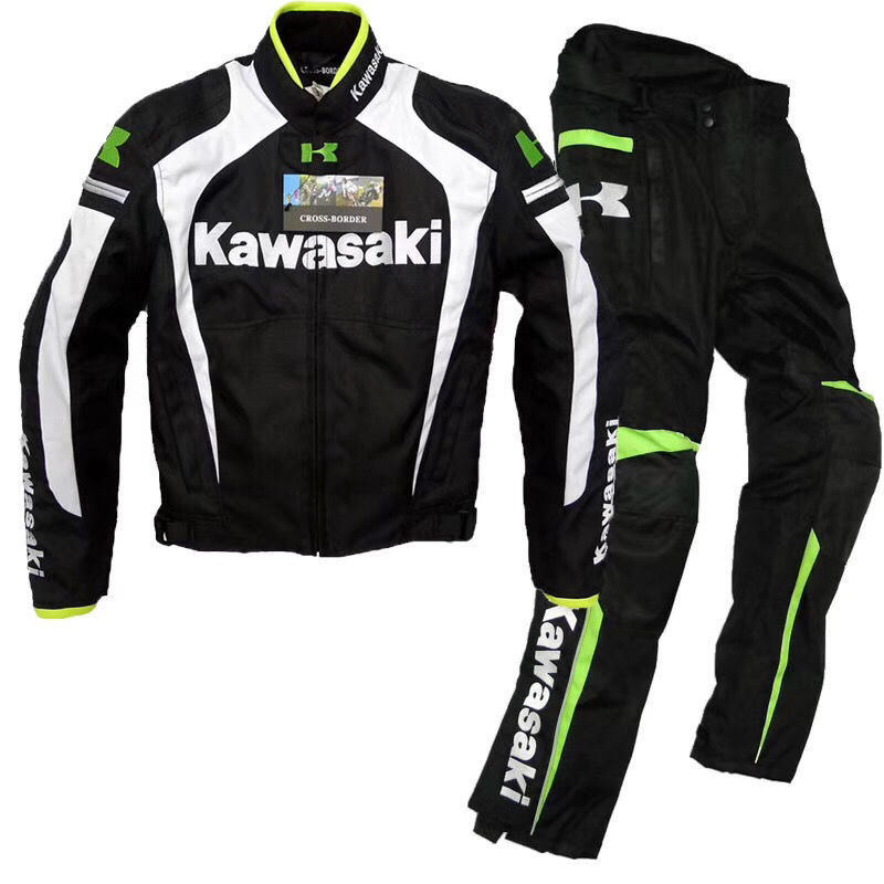 Wholesale price [$33] Kawasaki Motorcycle Pant Style 3